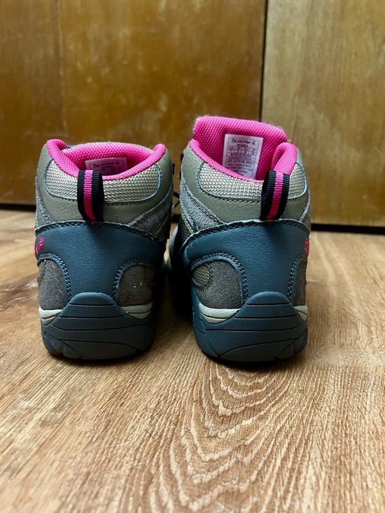 GUC BEARPAW Women's Corsica Wide Mid-Cut Hiking Boots 4390X Taupe/Pink Size 7 - Picture 4 of 12